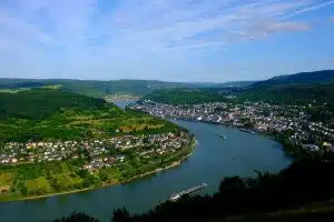 Aussicht auf die Rheinschleife